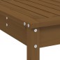 Set Bar da Giardino 5 pz Miele in Legno Massello di Pino Set Bar da Giardino 5 pz Miele in Legno Massello di Pino