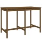 Set Bar da Giardino 7 pz Miele in Legno Massello di Pino Set Bar da Giardino 7 pz Miele in Legno Massello di Pino