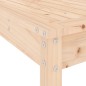 Set Bar da Giardino 3 pz in Legno Massello di Pino Set Bar da Giardino 3 pz in Legno Massello di Pino