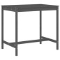 Set Bar da Giardino 5 pz Grigio in Legno Massello di Pino Set Bar da Giardino 5 pz Grigio in Legno Massello di Pino