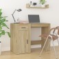 Scrivania Rovere Sonoma 100x49x75 cm in Legno Multistrato Scrivania Rovere Sonoma 100x49x75 cm in Legno Multistrato