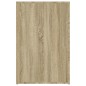 Scrivania Rovere Sonoma 100x49x75 cm in Legno Multistrato Scrivania Rovere Sonoma 100x49x75 cm in Legno Multistrato