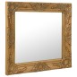 vidaXL Specchio da Parete Stile Barocco 50x50 cm Oro