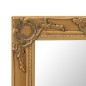vidaXL Specchio da Parete Stile Barocco 50x50 cm Oro