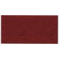 Pannelli Murali 12 pz Rosso Vino 30x15 cm Tessuto 0,54 m² Pannelli Murali 12 pz Rosso Vino 30x15 cm Tessuto 0,54 m²