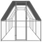 Gabbia per Polli da Esterno 2x8x2 m in Acciaio Zincato Gabbia per Polli da Esterno 2x8x2 m in Acciaio Zincato
