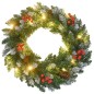 Set Decorazioni di Natale per Porte 4 pz in PVC Set Decorazioni di Natale per Porte 4 pz in PVC