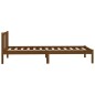 Giroletto Miele Legno Massello di Pino 90x190cm Small Single Giroletto Miele Legno Massello di Pino 90x190cm Small Single