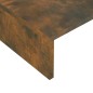 vidaXL Supporto Monitor Rovere Fumo 110x23,5x9 cm Legno Multistrato vidaXL Supporto Monitor Rovere Fumo 110x23,5x9 cm Legno Multistrato