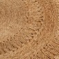 Tappeto Lavorato a Mano in Juta Intrecciata 120 cm Rotondo Tappeto Lavorato a Mano in Juta Intrecciata 120 cm Rotondo
