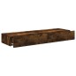 Mobili Porta TV con Luci LED 2 pz Rovere Fumo 60x35x15,5 cm Mobili Porta TV con Luci LED 2 pz Rovere Fumo 60x35x15,5 cm