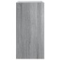 Mobile TV Grigio Sonoma 30,5x30x60 cm in Legno Multistrato Mobile TV Grigio Sonoma 30,5x30x60 cm in Legno Multistrato