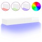 Mobili Porta TV con Luci LED 2pz Bianco Lucido 60x35x15,5 cm Mobili Porta TV con Luci LED 2pz Bianco Lucido 60x35x15,5 cm