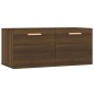 Armadietto a Muro Rovere Marrone 80x35x36,5cm Legno Multistrato Armadietto a Muro Rovere Marrone 80x35x36,5cm Legno Multistrato