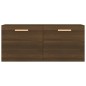 Armadietto a Muro Rovere Marrone 80x35x36,5cm Legno Multistrato Armadietto a Muro Rovere Marrone 80x35x36,5cm Legno Multistrato