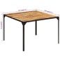 Tavolo da Pranzo 110x110x76 cm in Legno Massello di Mango Tavolo da Pranzo 110x110x76 cm in Legno Massello di Mango