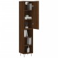 Credenza Rovere Marrone 34,5x34x180 cm in Legno Multistrato Credenza Rovere Marrone 34,5x34x180 cm in Legno Multistrato