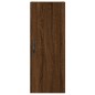Credenza Rovere Marrone 34,5x34x180 cm in Legno Multistrato Credenza Rovere Marrone 34,5x34x180 cm in Legno Multistrato