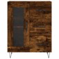 Credenza Rovere Fumo 69,5x34x180 cm in Legno Multistrato Credenza Rovere Fumo 69,5x34x180 cm in Legno Multistrato