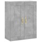 Credenza Grigio Cemento 69,5x34x180 cm in Legno Multistrato Credenza Grigio Cemento 69,5x34x180 cm in Legno Multistrato