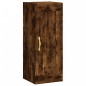 Credenza Rovere Fumo 34,5x34x180 cm in Legno Multistrato Credenza Rovere Fumo 34,5x34x180 cm in Legno Multistrato