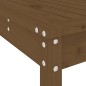 Set Bar da Giardino 5 pz Miele in Legno Massello di Pino Set Bar da Giardino 5 pz Miele in Legno Massello di Pino