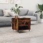 Tavolino da Salotto Rovere Fumo 50x46x50cm in Legno Multistrato Tavolino da Salotto Rovere Fumo 50x46x50cm in Legno Multistrato