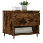 Tavolino da Salotto Rovere Fumo 50x46x50cm in Legno Multistrato Tavolino da Salotto Rovere Fumo 50x46x50cm in Legno Multistrato