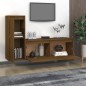 Mobili Porta TV 2 pz Miele in Legno Massello di Pino Mobili Porta TV 2 pz Miele in Legno Massello di Pino