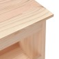 Panca da Ingresso 60x28x45 cm in Legno Massello di Pino