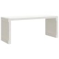 Panca Giardino Estensibile Bianca 212,5x40,5x45cm Massello Pino Panca Giardino Estensibile Bianca 212,5x40,5x45cm Massello Pino