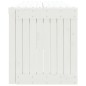 Panca Giardino Estensibile Bianca 212,5x40,5x45cm Massello Pino Panca Giardino Estensibile Bianca 212,5x40,5x45cm Massello Pino