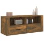Mobile TV Rovere Fumo 100x35x40 cm in Legno Multistrato Mobile TV Rovere Fumo 100x35x40 cm in Legno Multistrato
