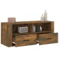 Mobile TV Rovere Fumo 100x35x40 cm in Legno Multistrato Mobile TV Rovere Fumo 100x35x40 cm in Legno Multistrato