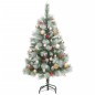 Albero Natale Incernierato con 150 LED e Palline 150 cm Albero Natale Incernierato con 150 LED e Palline 150 cm