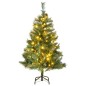 Albero Natale Incernierato con 150 LED 150 cm Albero Natale Incernierato con 150 LED 150 cm