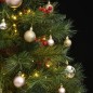 Albero Natale Incernierato con 150 LED e Palline 150 cm Albero Natale Incernierato con 150 LED e Palline 150 cm