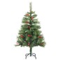Albero Natale Incernierato con 150 LED e Palline 150 cm Albero Natale Incernierato con 150 LED e Palline 150 cm