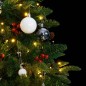 Albero Natale Incernierato con 150 LED e Palline 150 cm Albero Natale Incernierato con 150 LED e Palline 150 cm