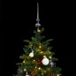 Albero Natale Incernierato con 150 LED e Palline 150 cm Albero Natale Incernierato con 150 LED e Palline 150 cm