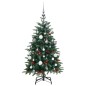 Albero Natale Incernierato con 150 LED e Palline 150 cm Albero Natale Incernierato con 150 LED e Palline 150 cm