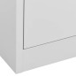 Armadio Classificatore Grigio Chiaro 90x46x72,5 cm in Acciaio Armadio Classificatore Grigio Chiaro 90x46x72,5 cm in Acciaio