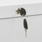 Armadio Classificatore Grigio Chiaro 90x46x72,5 cm in Acciaio Armadio Classificatore Grigio Chiaro 90x46x72,5 cm in Acciaio