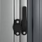 vidaXL Capanno per Biciclette Grigio 180,5x97x209,5 cm Acciaio Zincato vidaXL Capanno per Biciclette Grigio 180,5x97x209,5 cm Acciaio Zincato