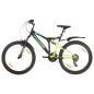 Mountain Bike 21 Speed 26" Ruote 49 cm Nero
