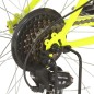 Mountain Bike 21 Speed 26" Ruote 49 cm Nero