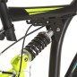 Mountain Bike 21 Speed 26" Ruote 49 cm Nero