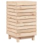 Cesto per Bucato 44x44x76 cm Legno Massello Pino Cesto per Bucato 44x44x76 cm Legno Massello Pino