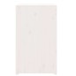 Mobile da Cucina da Esterno Bianco 55x55x92 cm Legno Massello di Pino Mobile da Cucina da Esterno Bianco 55x55x92 cm Legno Massello di Pino