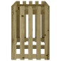 vidaXL Fioriera da Giardino Recinzione 150x50x70cm in Pino Impregnato vidaXL Fioriera da Giardino Recinzione 150x50x70cm in Pino Impregnato